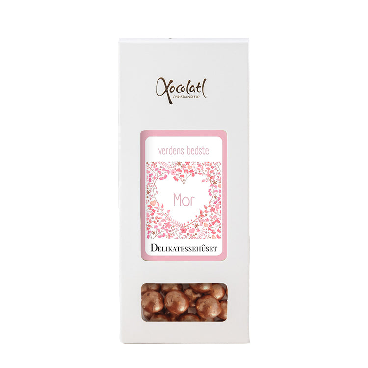 Lakridser med karamel-chokolade i æske - vælg variant