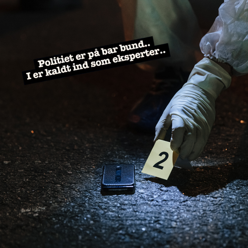 Krimi spil - opklar mysteriet
