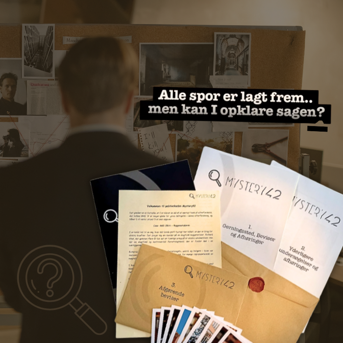 Mordgåde brætspil for hele familien fra 12 år og op