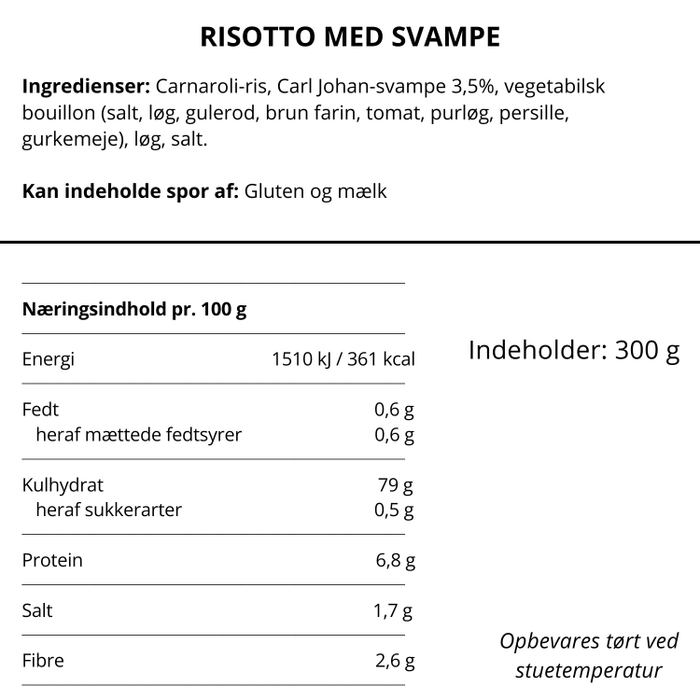 Risotto med Svampe - Nicolas Vahé