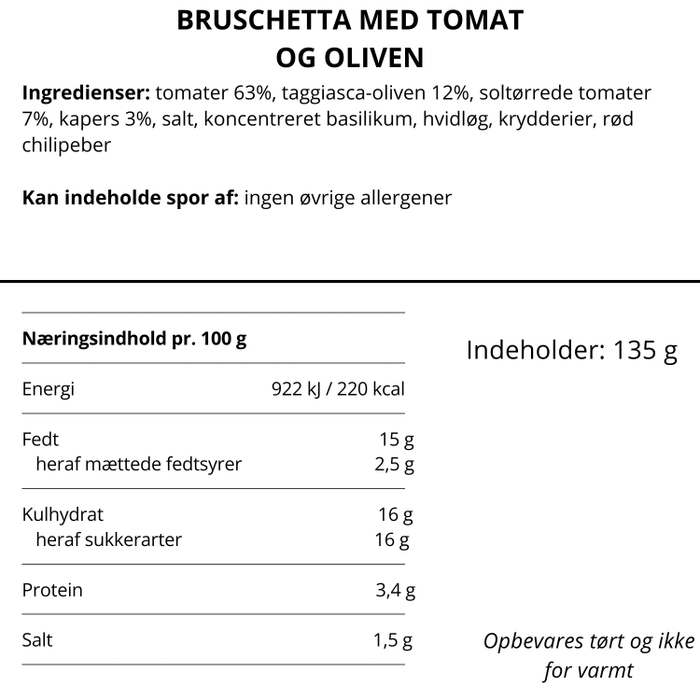 Bruschetta med Tomat og Taggiasca Oliven - Nicolas Vahé