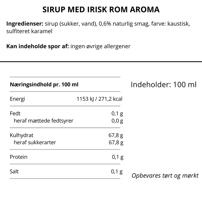 Gaveæske, The Syrup collection, 4x10cl