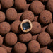Double Chocolate Regular lakrids overtrukket med chokolade og kakaodrys, perfekt som snack.