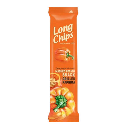 Long chips - Paprika | Online  hos Delikatessehuset