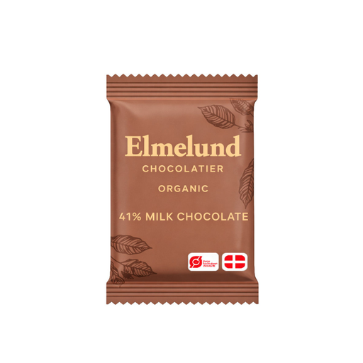 Økologisk mini mælkechokolade 41% - Elmelund Chocolatier