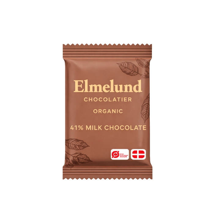 Økologisk mini mælkechokolade 41% - Elmelund Chocolatier