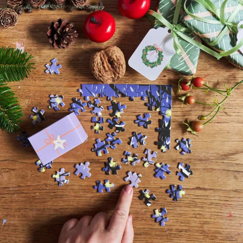24 æsker med puslespil - VISSEVASSE julekalender
