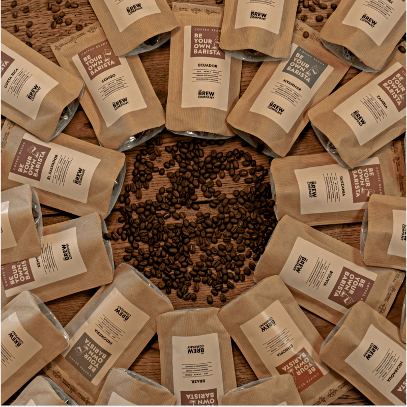 Kaffe julekalender - hele bønner 2026 | The Brew Company