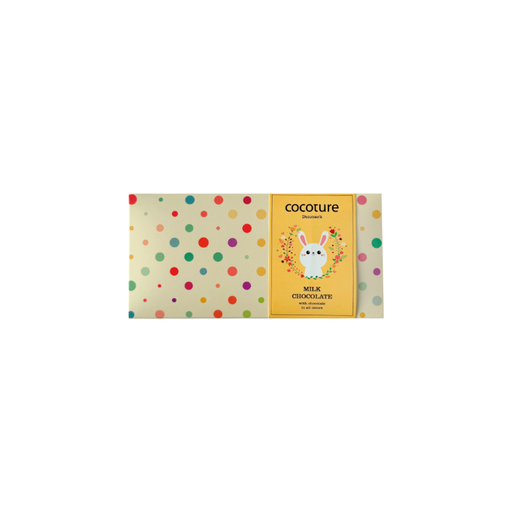 Chokolade plade med smarties til påske