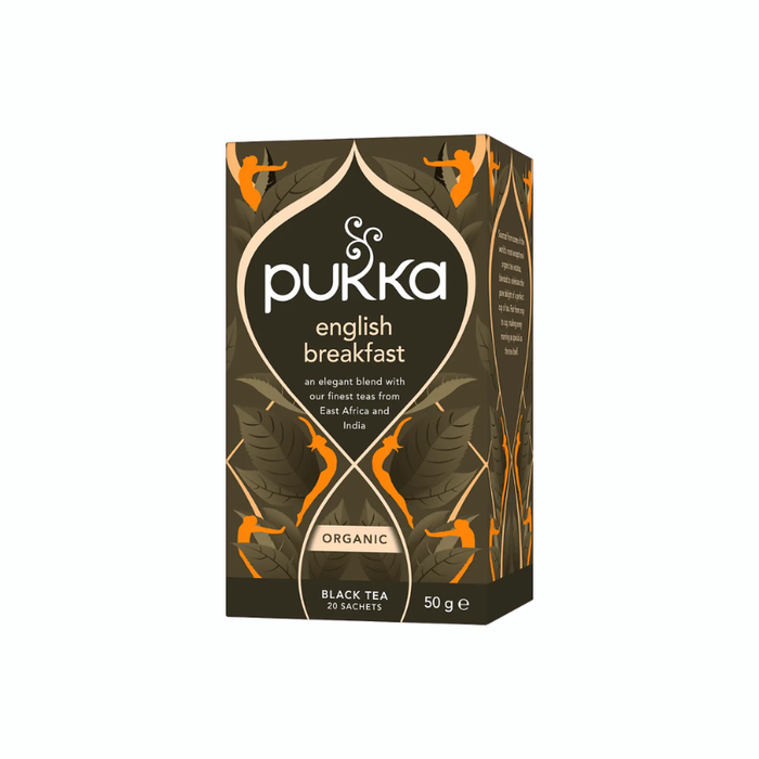 Pukka Elegant English Breakfast økologisk helbladet sort te fra Nam Lanh i 20 tebreve.