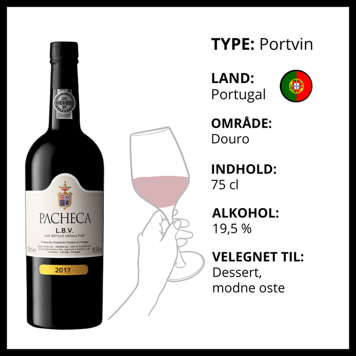 Portvin, Quinta da Pacheca - Late Bottled Vintage Port 2017 (Portugal)