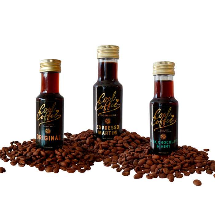 Sampak med kaffeshot & Espresso Martini (3*10cl) - Cool Coffee