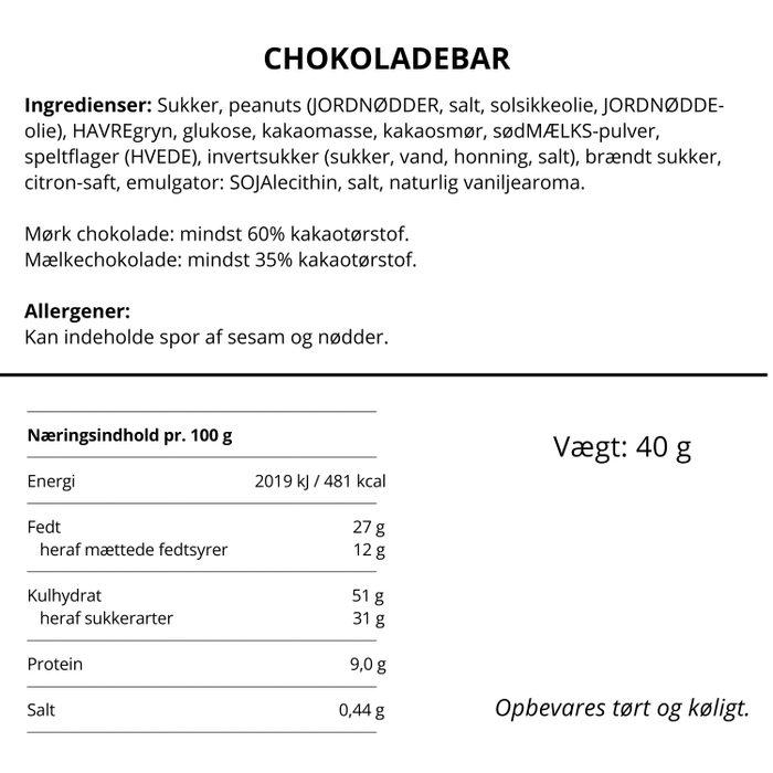 Simply Chocolate - Grainy Sue Bar