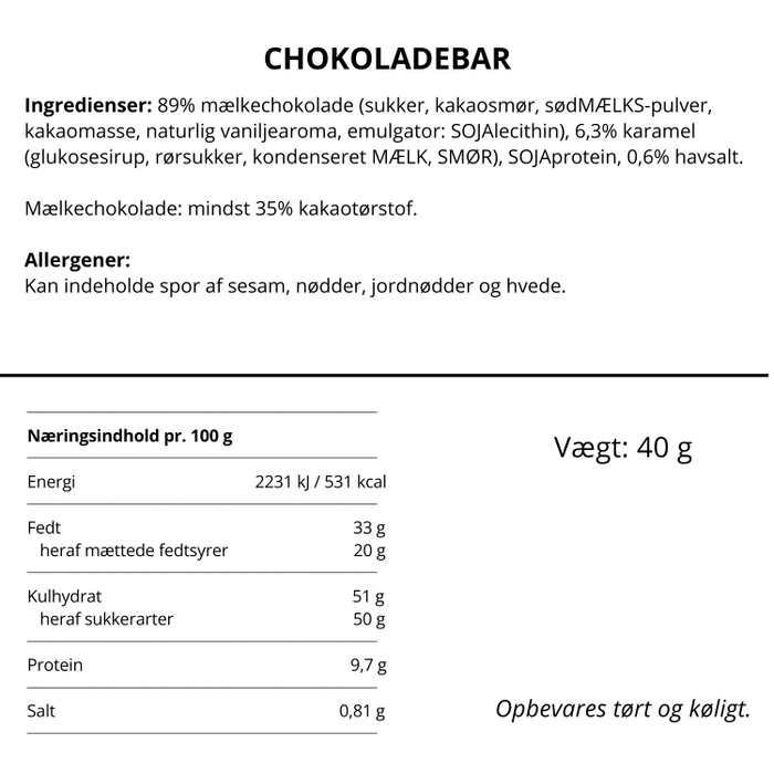 Simply Chocolate - Crispy Carrie Bar