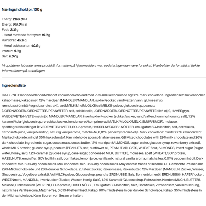 Simply Chocolate - Påskeæg, Mixed Edition