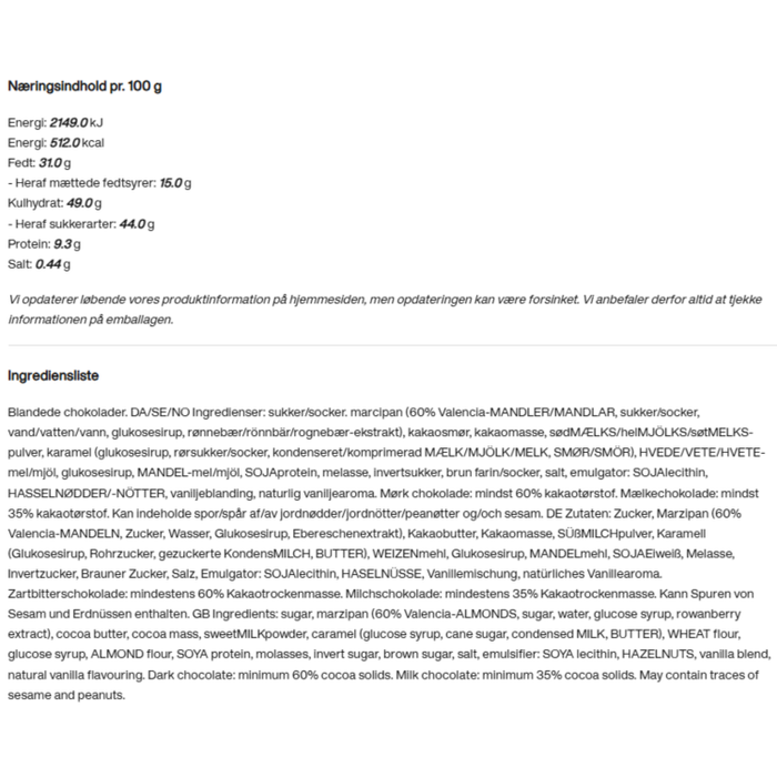 Simply Chocolate - Påske Chokolade Box (Lille)