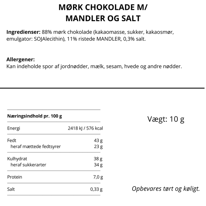 Simply Chocolate - Salty Fred Small One