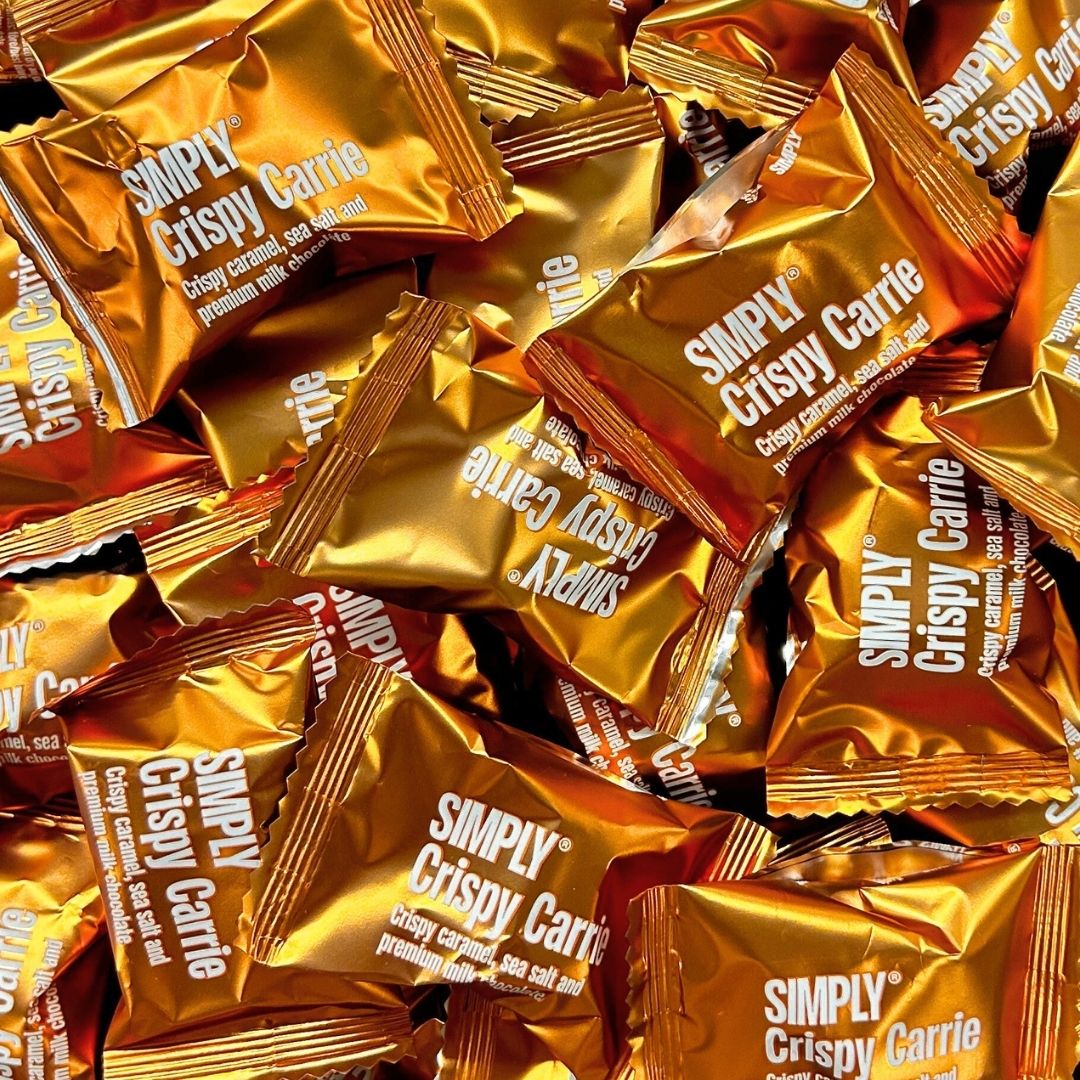 STORKØB, Simply Chocolate - Crispy Carrie Small One (75 stk.)