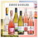Vinsmagekasse med søde bobler