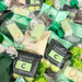 Stor køb af grønne flowpacks, enkeltindpakkede lækkerier til reception, mødelokale, fest, babyshower og mange andre begivenheder. 