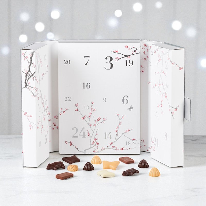 Julekalendere med chokolade