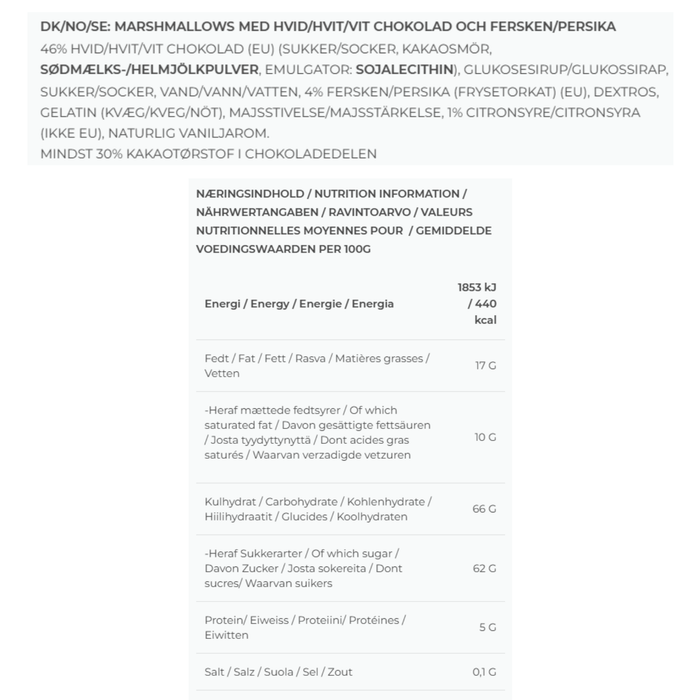 Sour Peach - The Mallows