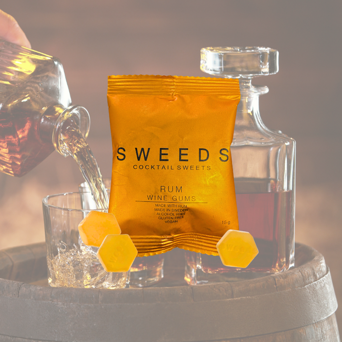 Cocktail vingummi med ROM fra SWEEDS