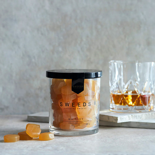 Cocktail vingummi fra Sweeds med whisky