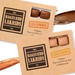 Lys og guld symfoni lakrids sampak fra Bagsværd Lakrids
