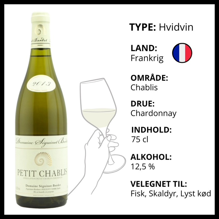 Hvidvin, Domaine Seguinot - Petit Chablis (Frankrig)