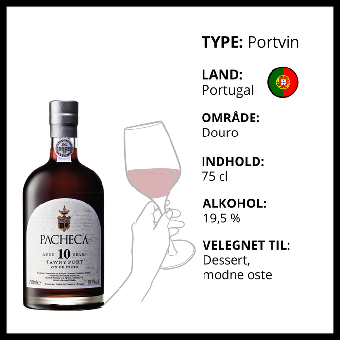 Portvin, Quinta da Pacheca - 10-års Tawny Port (Portugal)