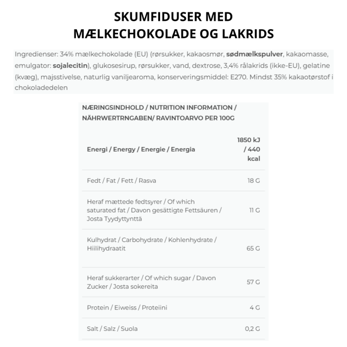 Dark Liquorice - The Mallows (Flowpack)