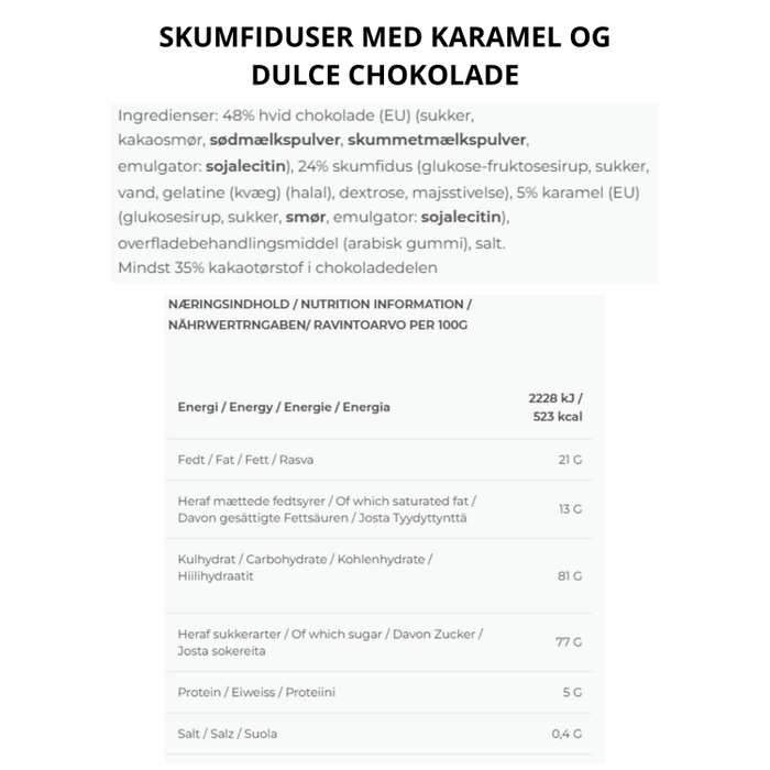 Crispy, karamel og dulce choc - The Mallows