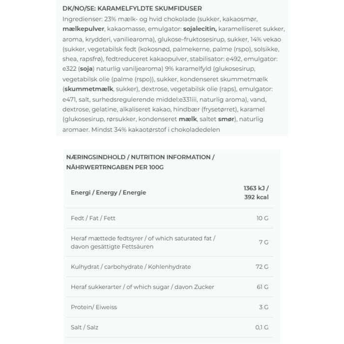 Caramel Filled Mallows Gift Box - The Mallows
