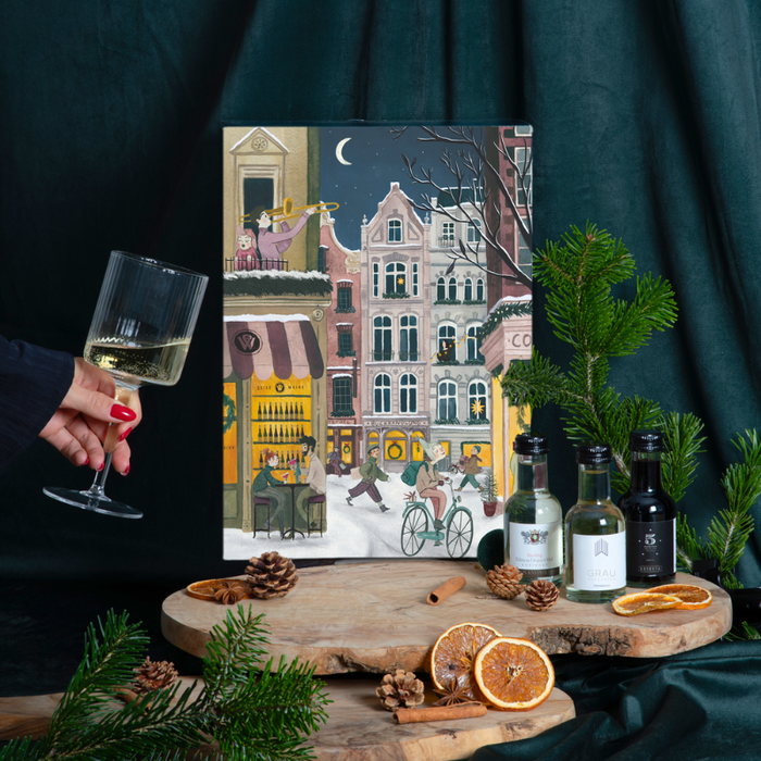 Julekalender med rødvin, hvidvin og rosevin - den perfekte gave til vin-elskeren