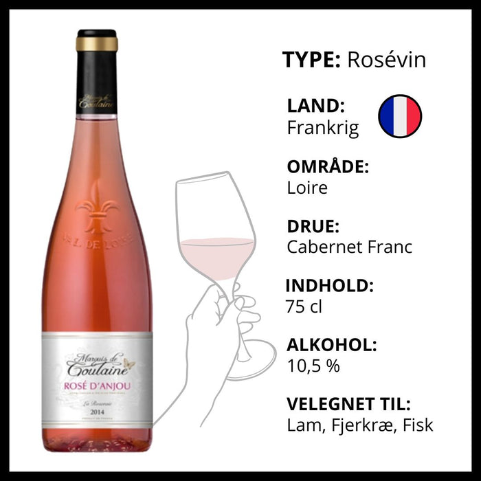 Rosé, Marquis de Goulaine - Rosé D'Anjou