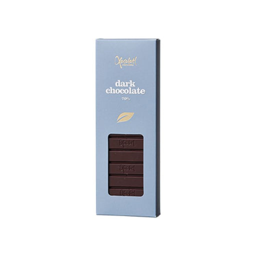 Chokoladeplade med mørk chokolade
