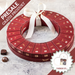 Julekrans-julekalender fra Xocolatl – 24 æsker samlet i en smuk krans, hver med to fyldte danske chokolader med bl.a. karamel, ganache og nougat.	