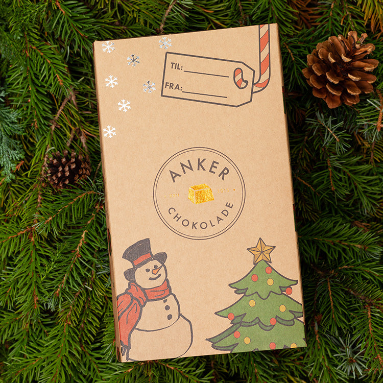 Julekalender til børn fra Anker Chokolade. Bestil online hos Delikatessehuset