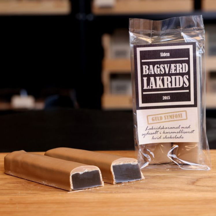 Bagsværd Lakrids - Salmiaklakrids i Mørk Chokolade, Mørk Symfoni
