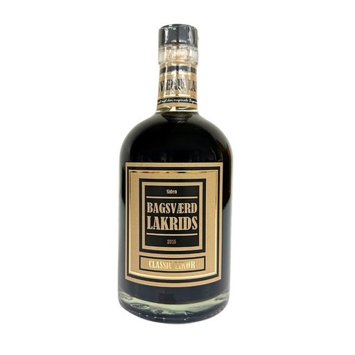 Bagsværd lakrids har i samarbejde med Helsingør spritfabrik lanceret denne lakridslikør som er lavet på vodka, destilleret af hvedekorn samt kildevand og så blandet med Bagsværd lakrids' klassiske håndlavede lakrids.