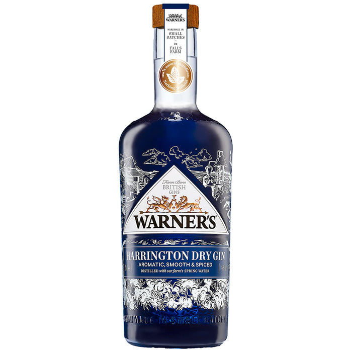 Warner's Harrington Dry Gin, 70 cl