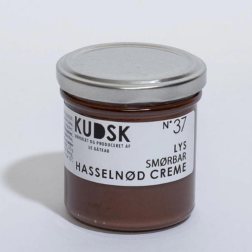 Kudsk No.37 lys smørbar hasselnød creme | Online hos Delikatessehuset