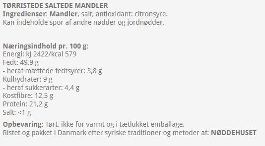 Tørristede Saltmandler