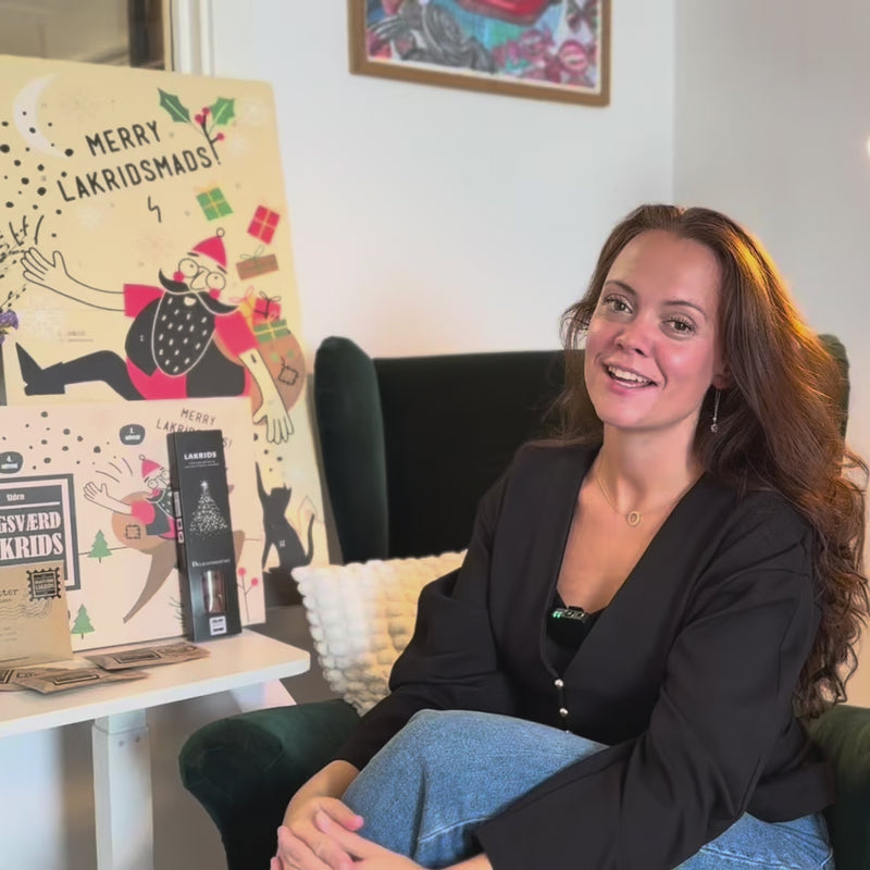 Bagsværd Lakrids julekalender. Bestil hos Delikatessehuset.