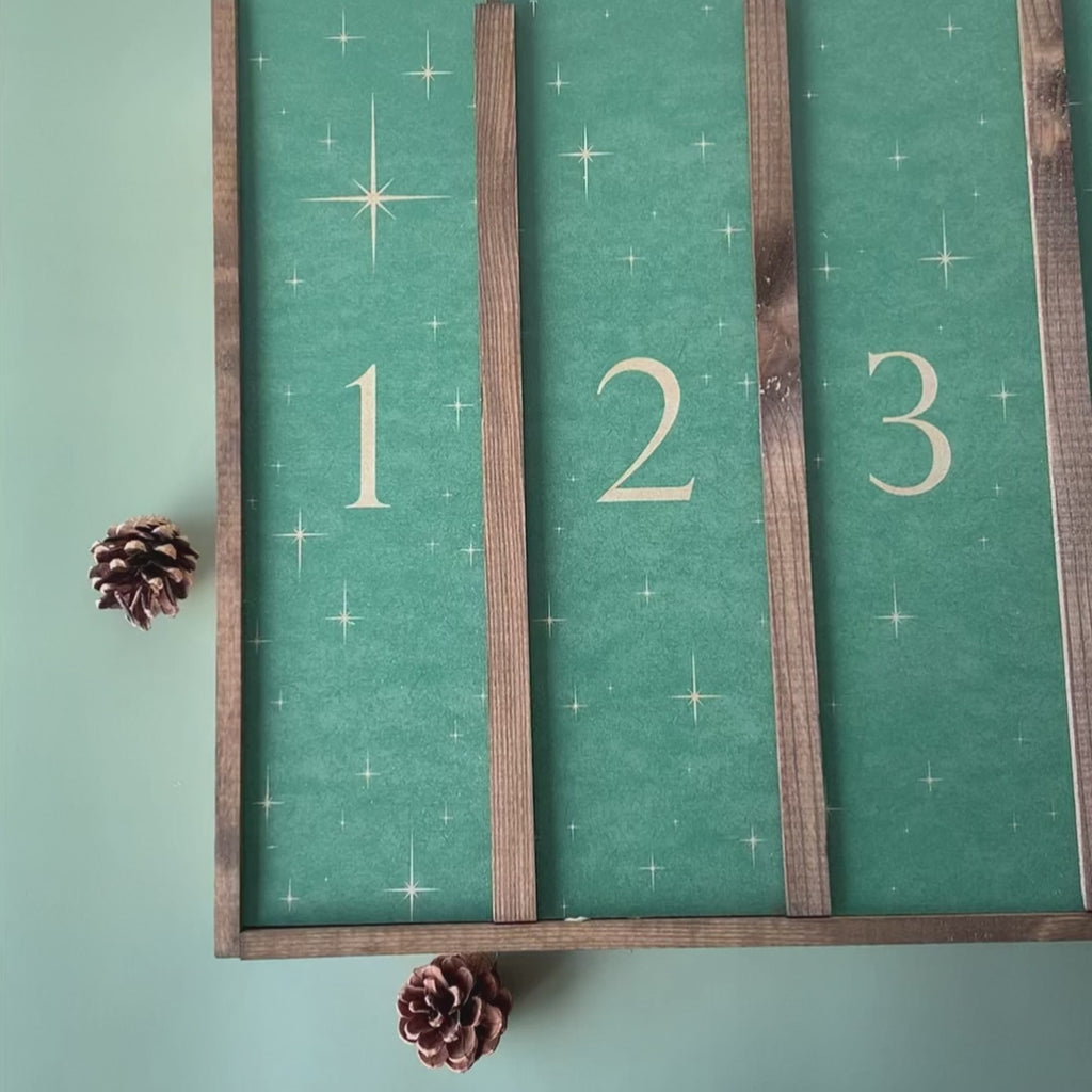 Rom og chokolade adventskalender til jul