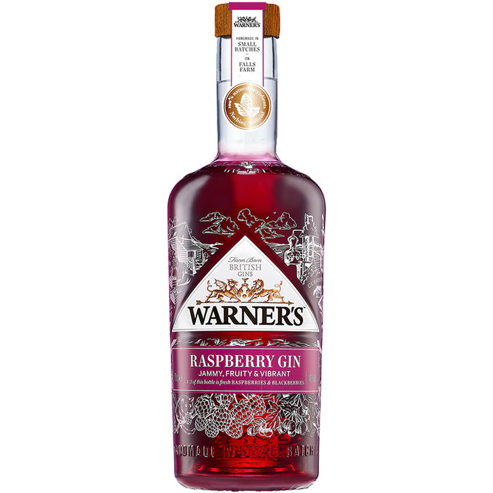 Warner's Raspberry Gin, 70 cl