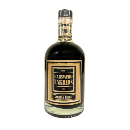Bagsværd lakrids har i samarbejde med Helsingør spritfabrik lanceret denne lakridslikør som er lavet på vodka, destilleret af hvedekorn samt kildevand og så blandet med Bagsværd lakrids' populære håndlavede salmiak-lakrids.