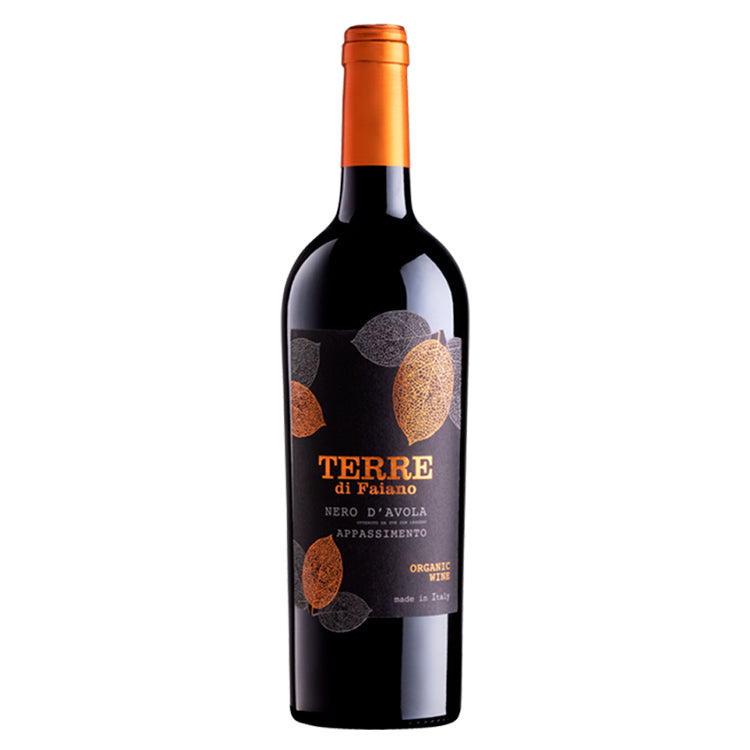 Terre di Faiano Nero d Avola økologisk italiensk rødvin fra Delikatessehuset.