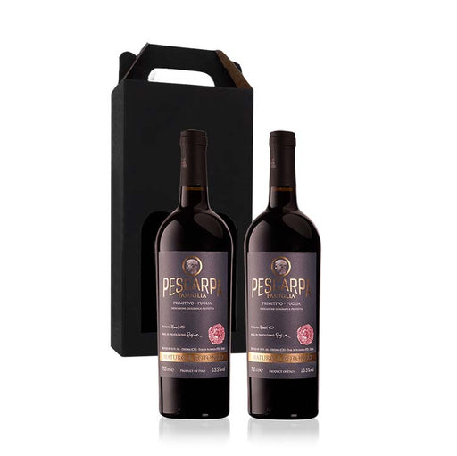 Vingave italiensk rødvin i gaveæske. Perfekt gave til kunder eller medarbejdere